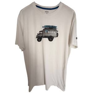 KÜHL T-Shirt Men's Extra Large White Organic Cotton Organic cotton Graphic